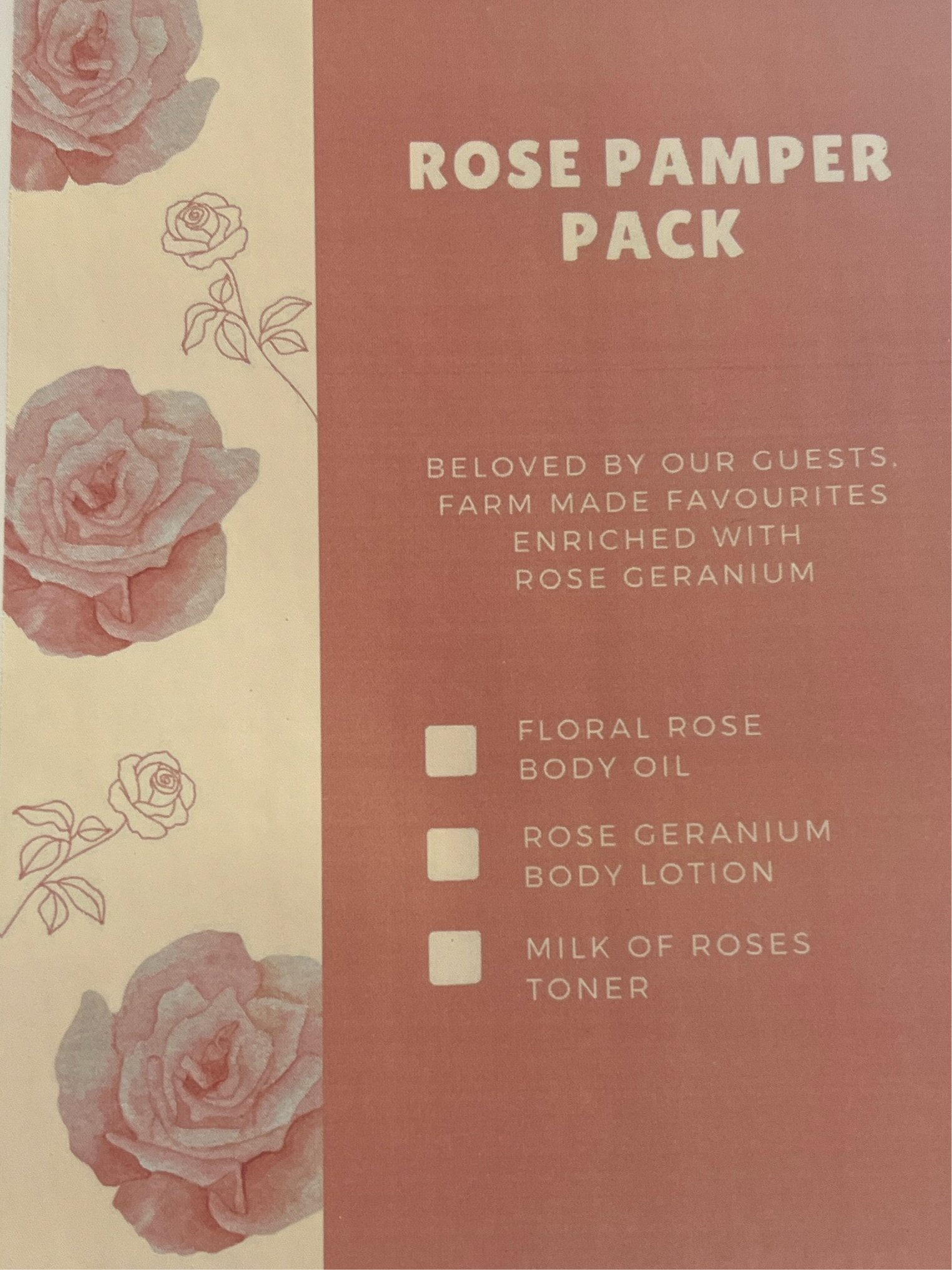Rose Pamper Pack