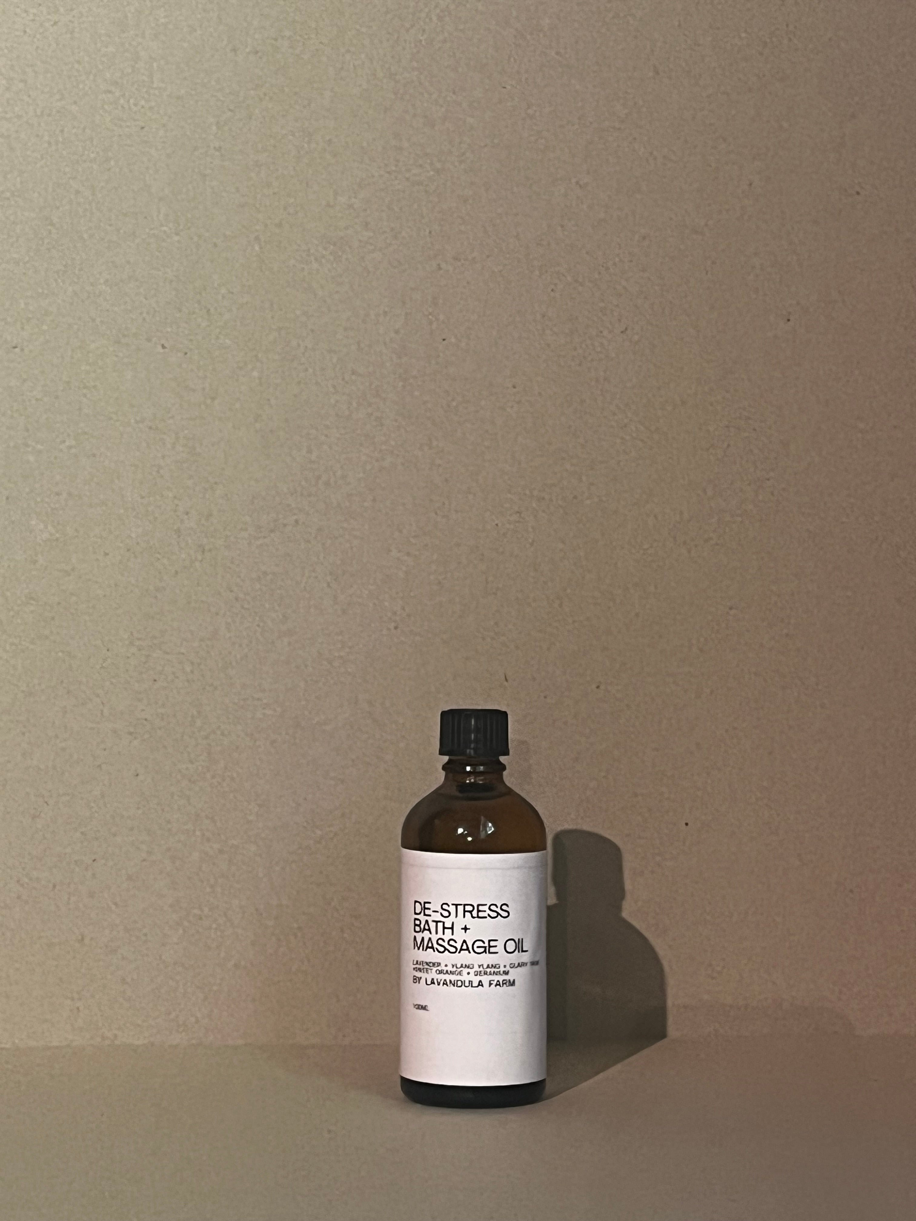 De-Stress Bath + Massage Oil