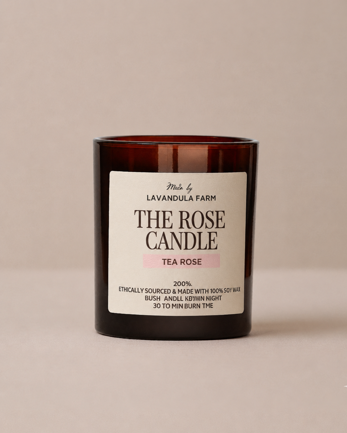 The Rose Candle