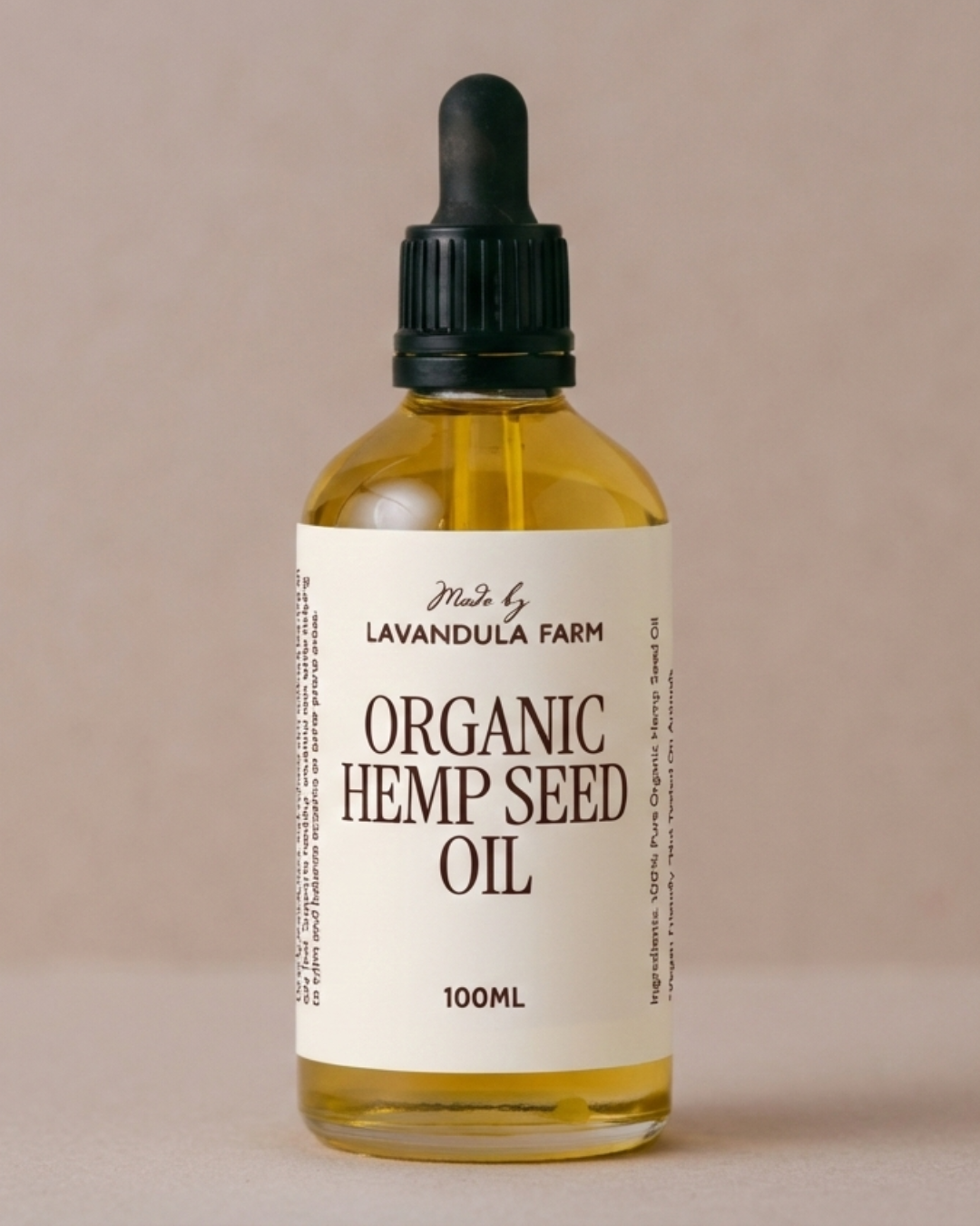 Organic Hemp Seed Oil