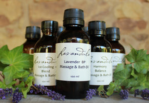 Lavender, Bergamot & Lime Massage and Bath Oil