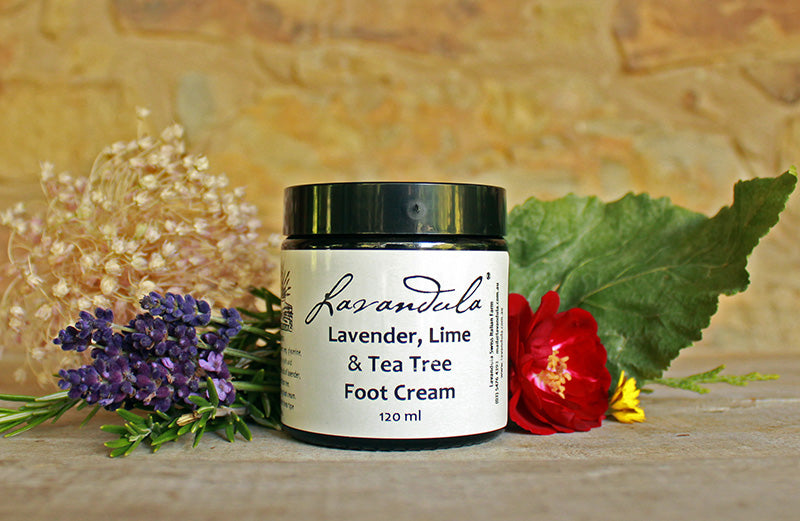 Lavender, Lime & Tea Tree Foot Cream