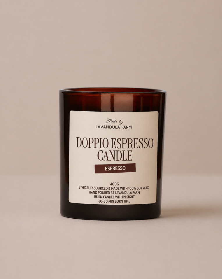 Doppio Espresso Candle