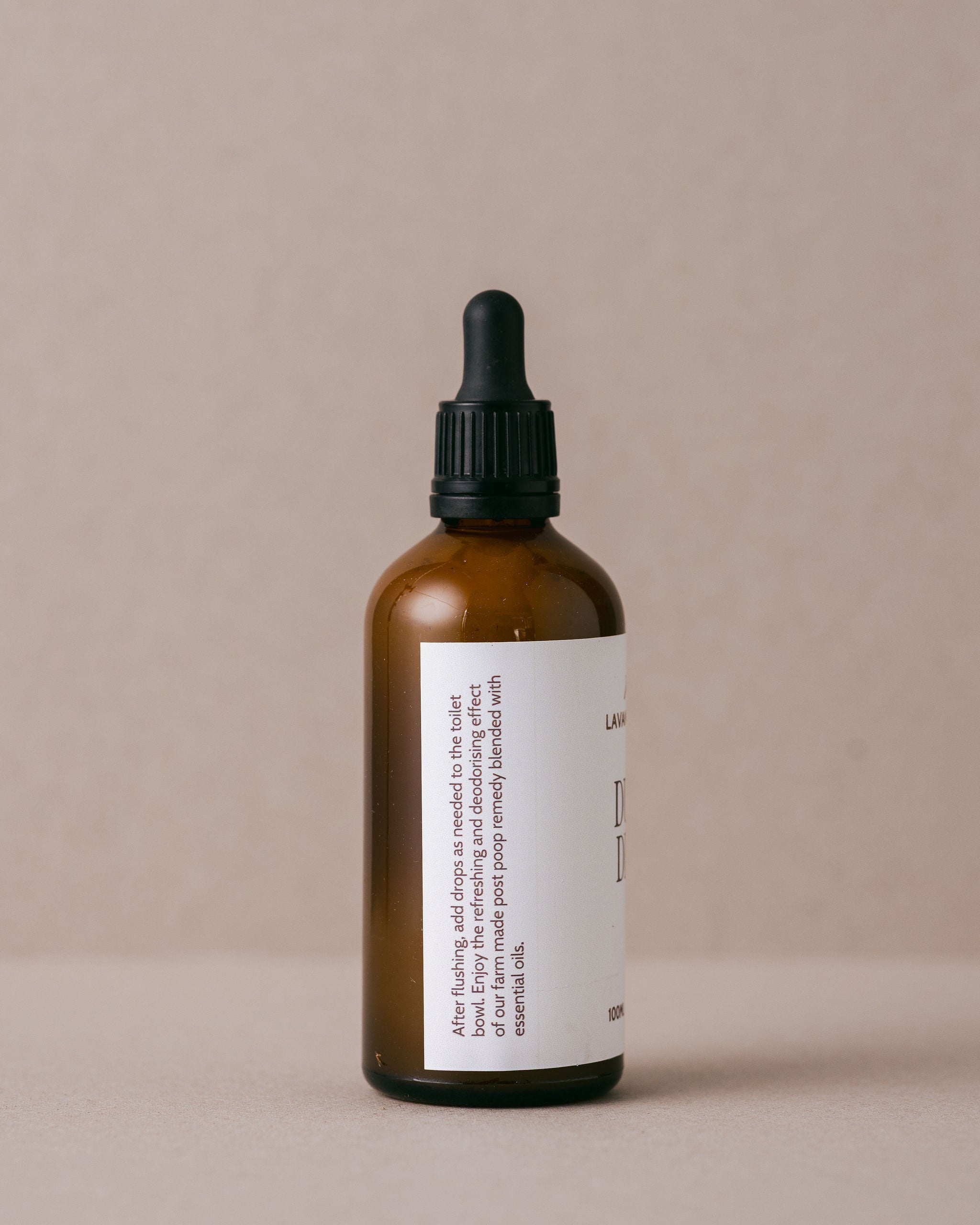 Lavandula Dunny Drops in a glass bottle handmade at Lavandula Farm