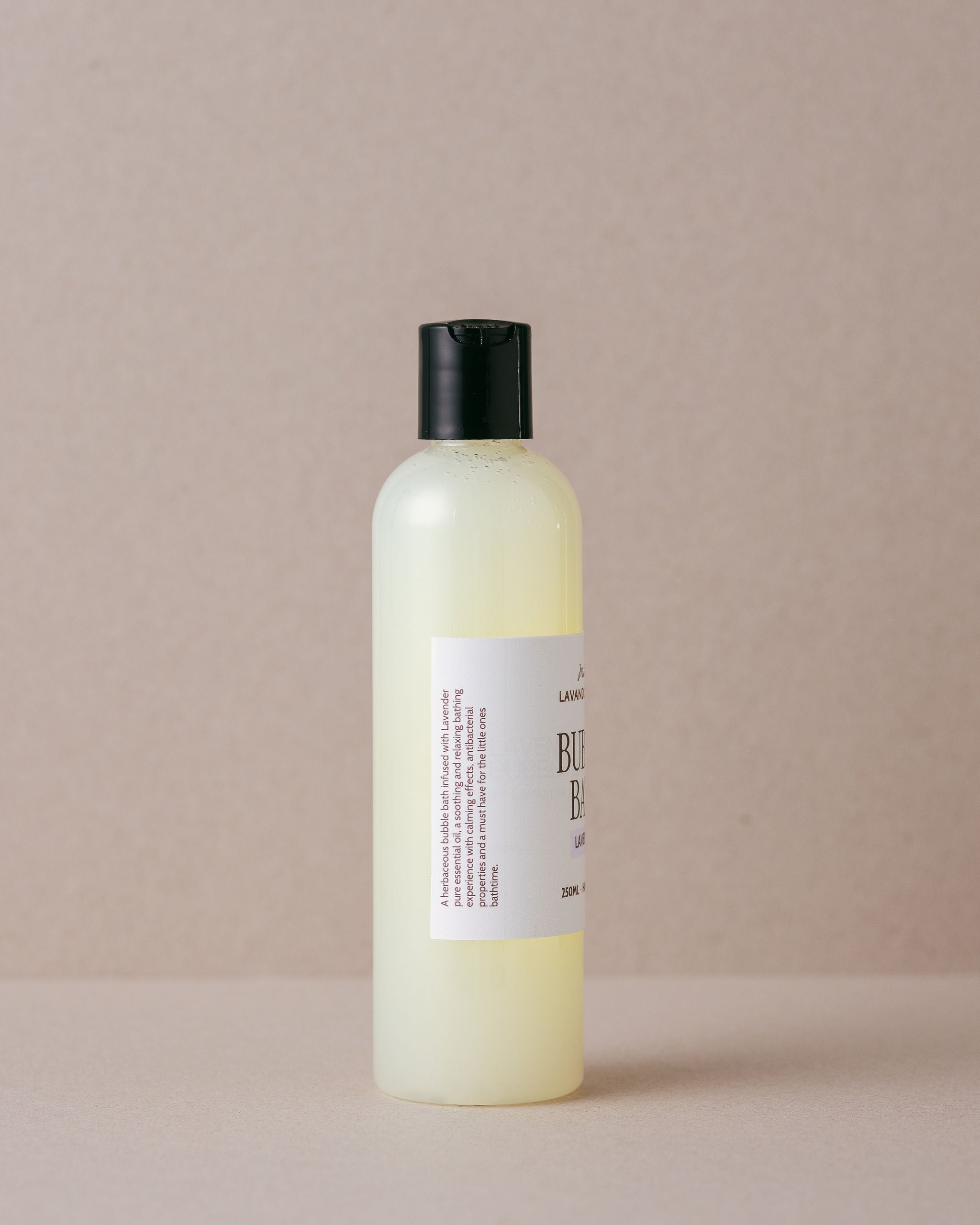 Lavender bubble bath handmade at Lavandula Farm with natural ingredients