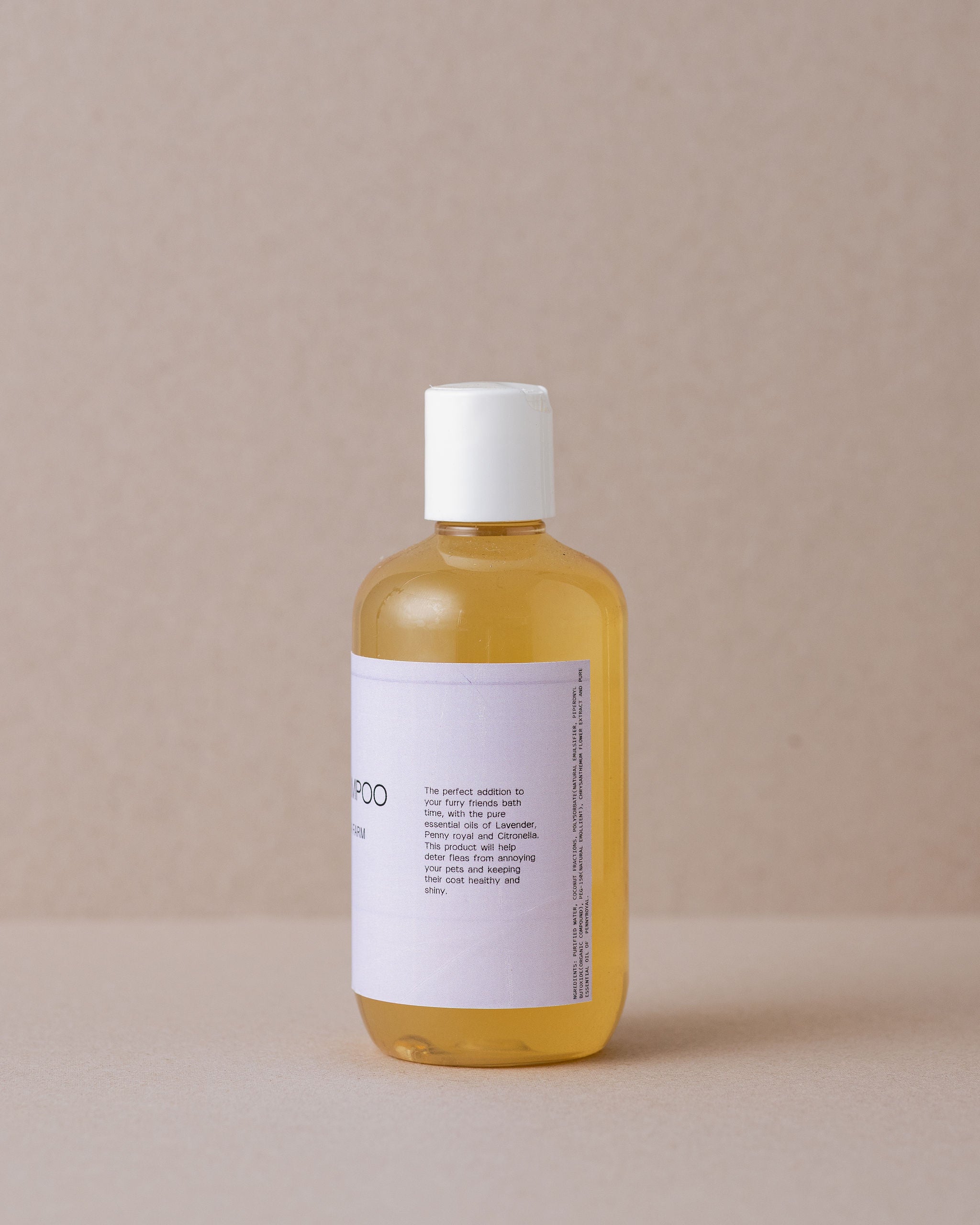 Lavender animal shampoo for pets made at Lavandula Farm