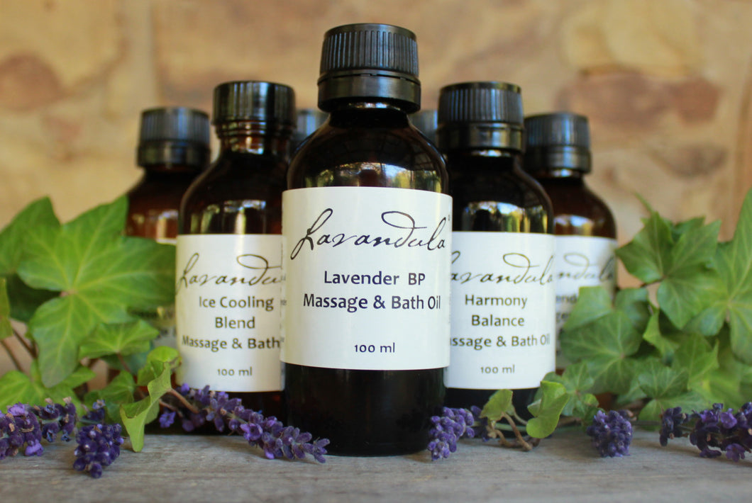 Lavender & Chinese Wintergreen Massage and Bath Oil
