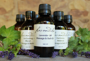 Lavender & Tangerine Massage and Bath Oil