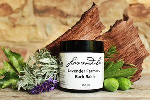 Lavender Farmers Back Balm