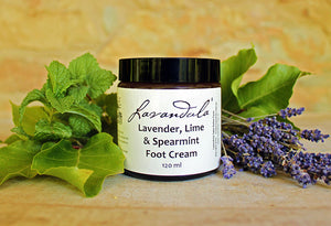 Lavender, Lime & Spearmint Foot Cream