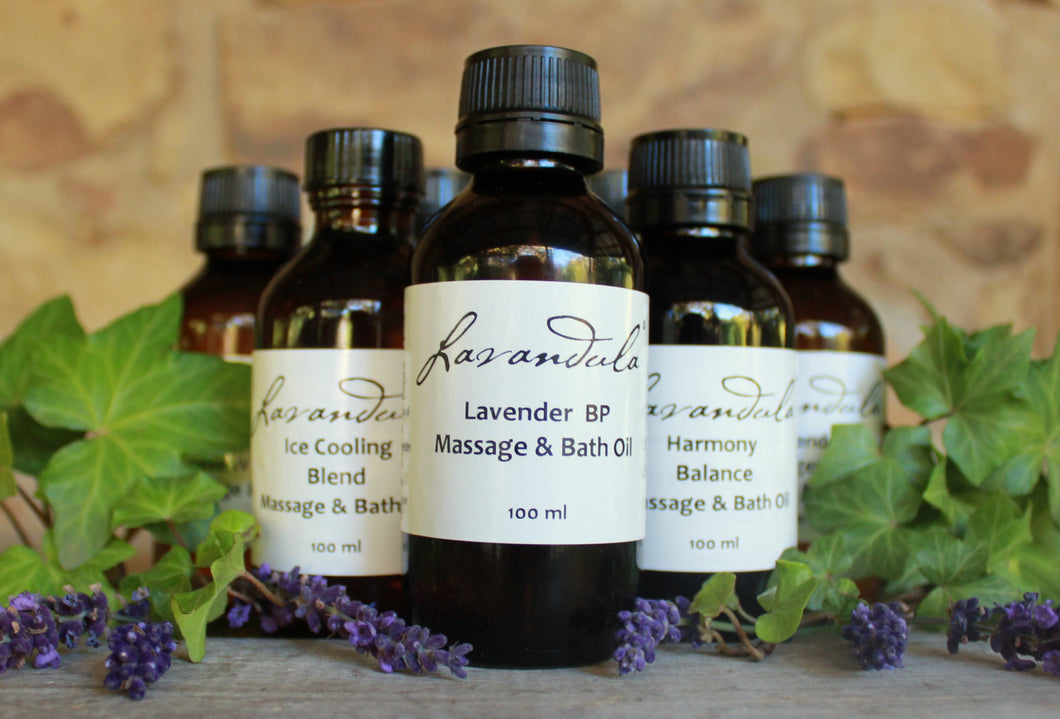 Spike Lavender, Cypress & Lemon Massage and Bath Oil