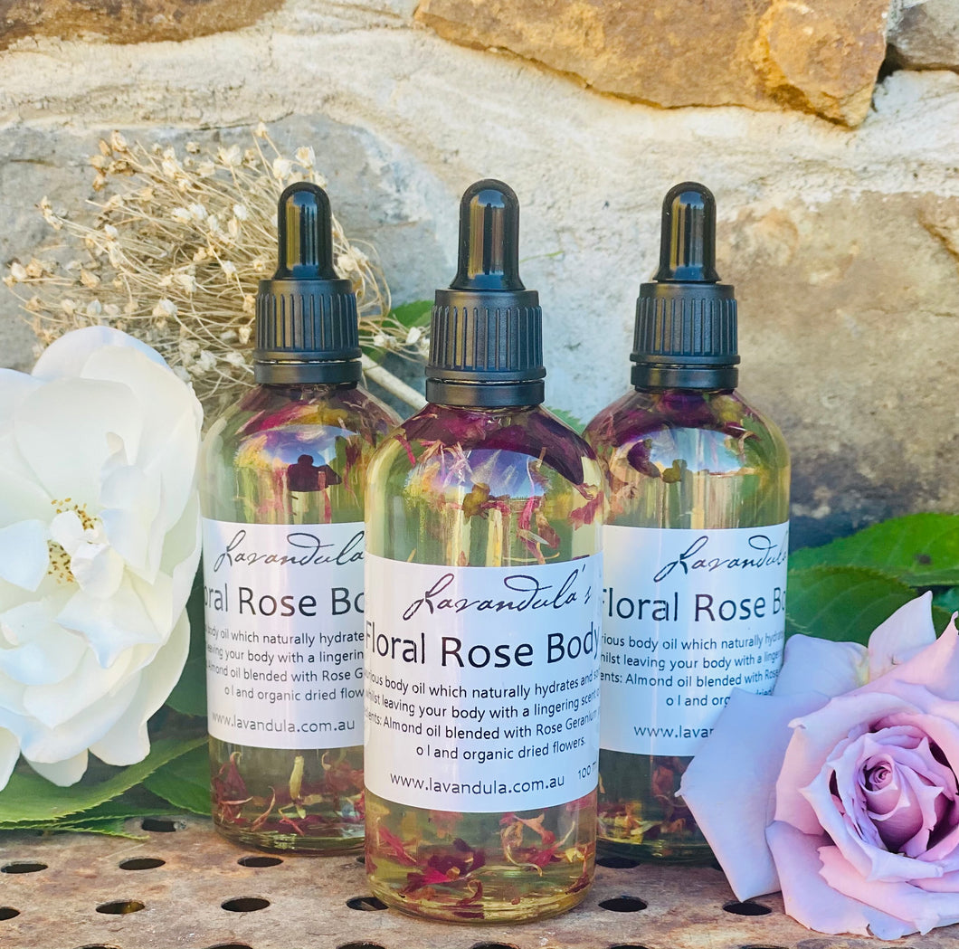 Floral Rose Body Oil