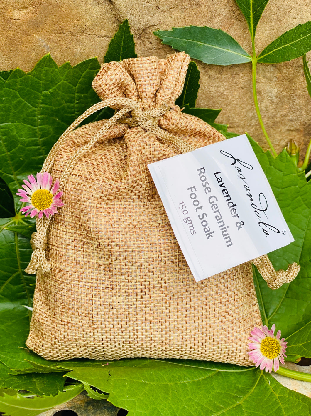 Lavender & Rose Geranium Foot Soak